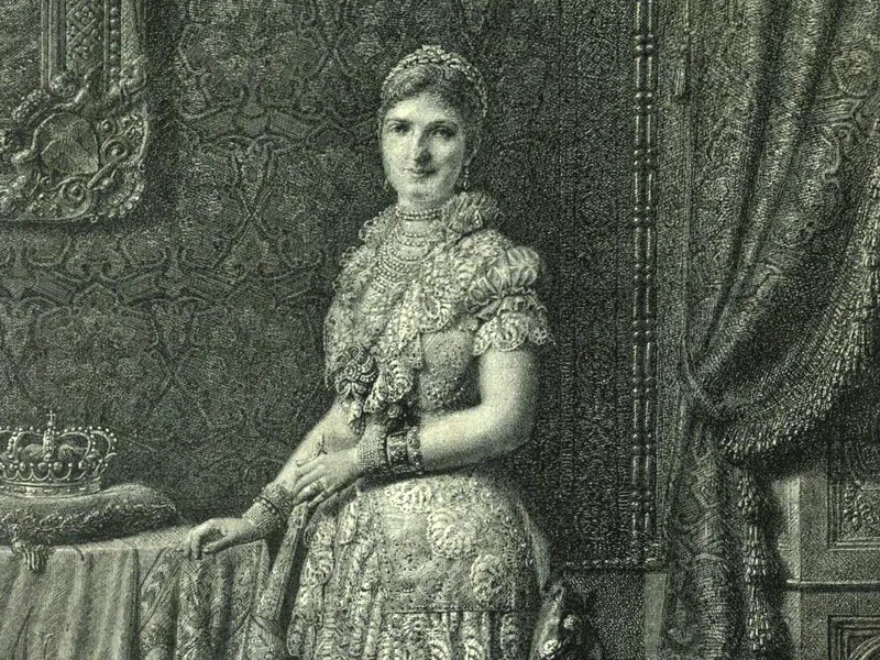 1833-Francesco Moretti - La Regina d'Italia